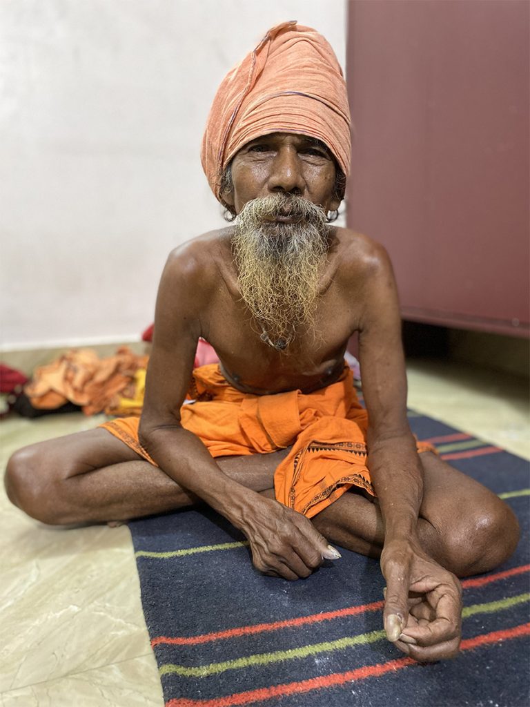 98 Year Old Sadhu Brahma Chaitanya Das Visits Chennai Ashram