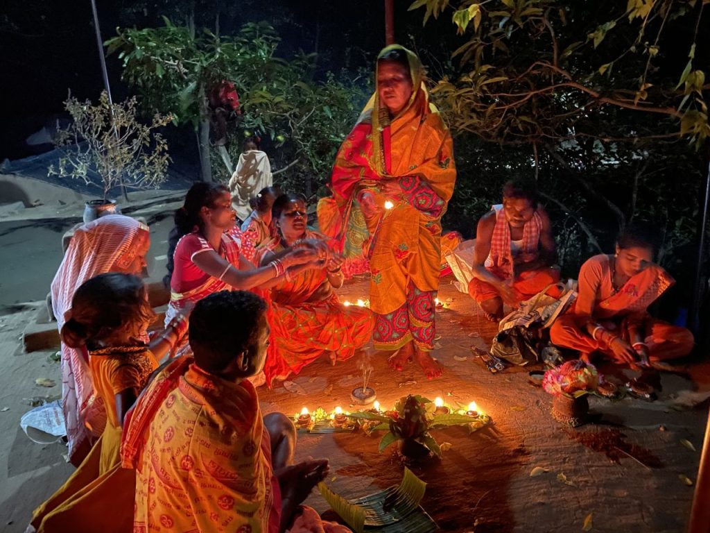 Celebrating Shivaratri at Dayalu Baba's Ashram