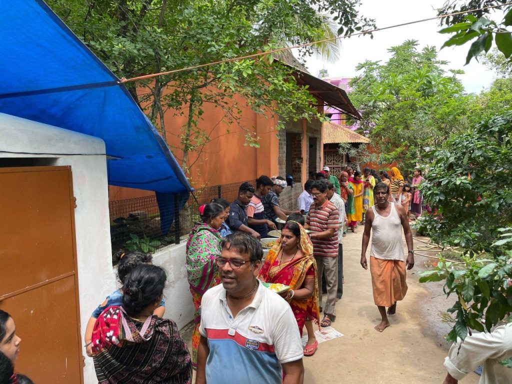 Celebration Of Sri Jagannatha Ratha Yatra At Our Temple In Bhadrak, Odisha